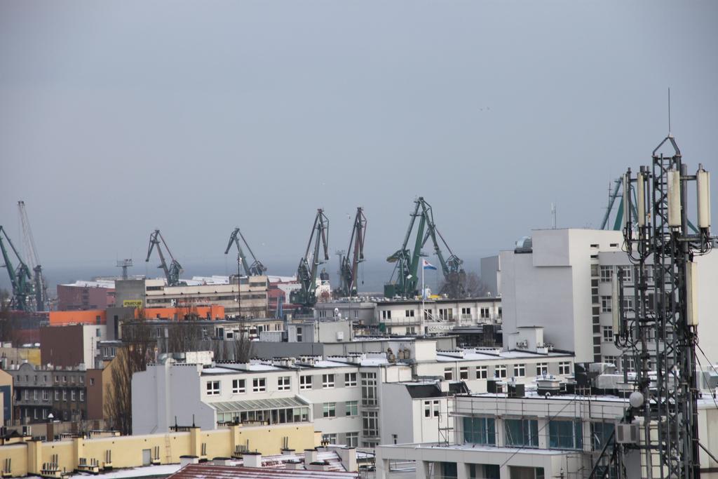Sleepy3City With Sea View II Gdynia Rum bild